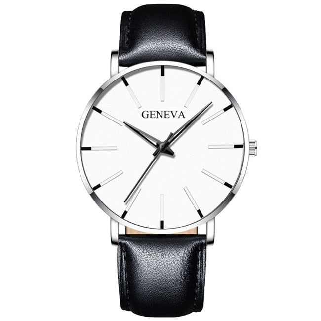 Minimalist Mens Fashion Ultra Thin Watches