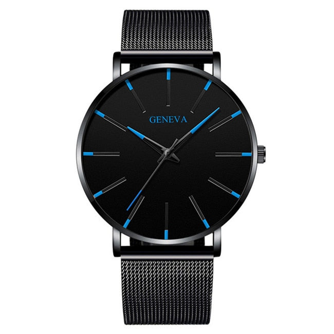 Minimalist Mens Fashion Ultra Thin Watches