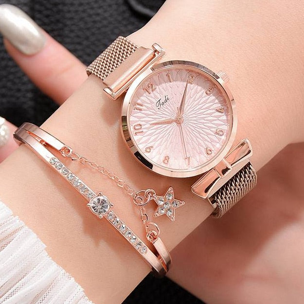 Luxury Women Bracelet Quartz Watches